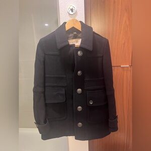 Burberry wool coat size 2
